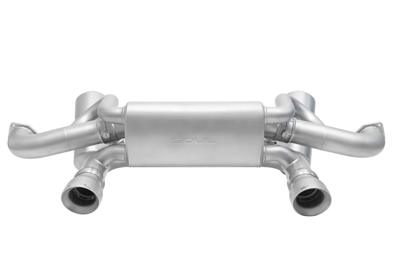 SOUL Valved Exhaust System Porsche 718 GT4 RS / Spyder RS