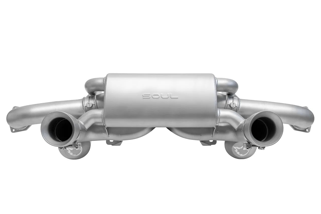 SOUL Valved Exhaust System Porsche 718 GT4 RS / Spyder RS