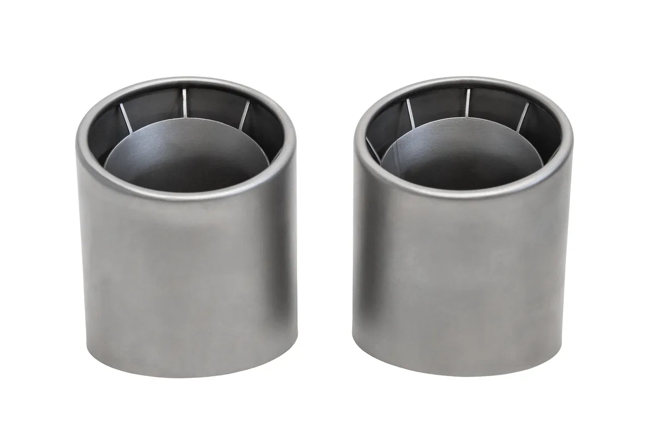 SOUL Weissach-Style Titanium Bolt-On Exhaust Tips Porsche 718 GT4 RS / Spyder RS