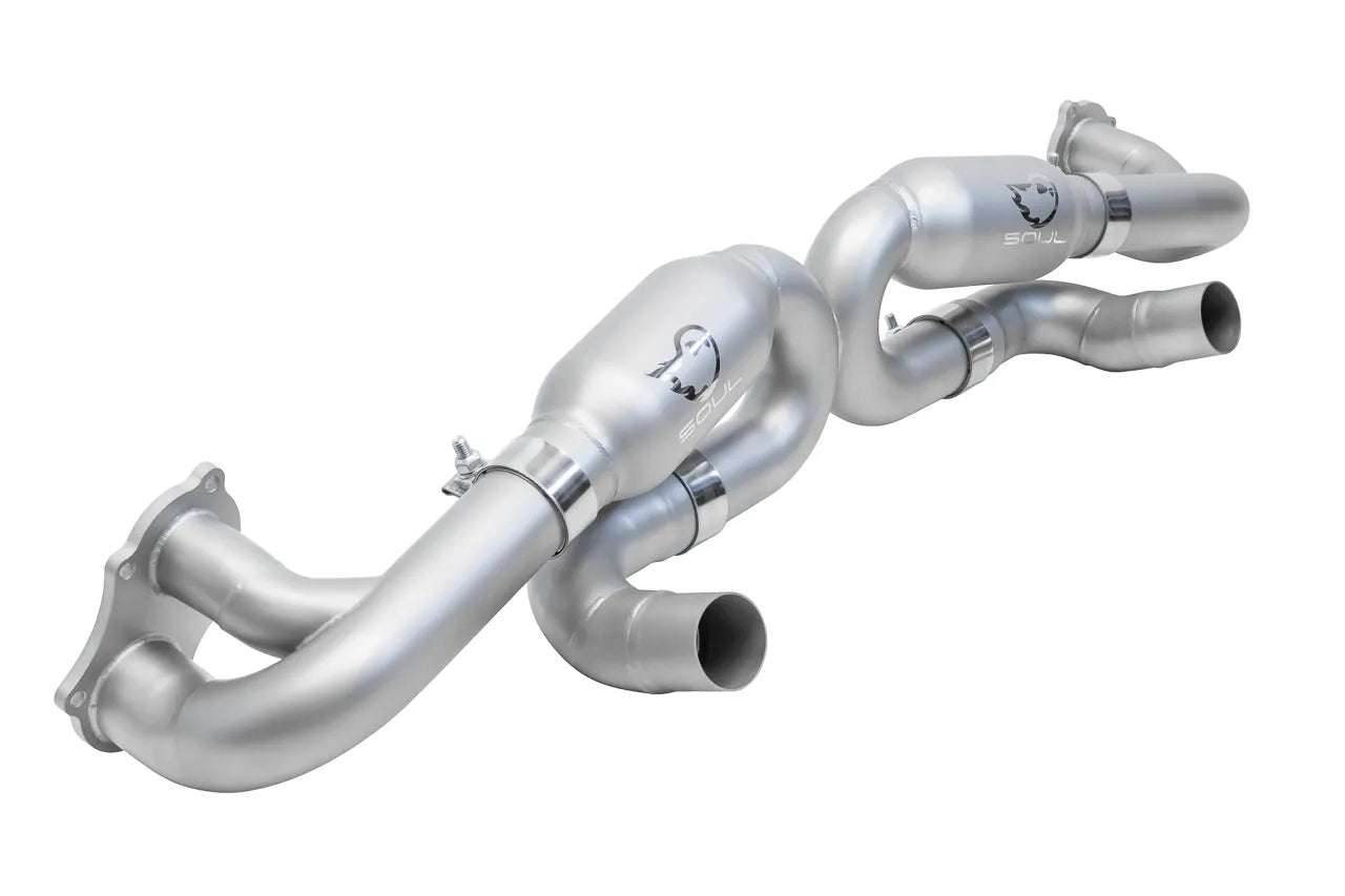 SOUL Race X-Pipe Exhaust Porsche 718 GT4 / Spyder / GTS 4.0L (2020+)