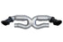 SOUL X-Pipe Exhaust System Porsche 992 Turbo (2020+)