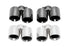 SOUL Bolt-On Exhaust Tips Porsche 997.2 Carrera (2009-2011)