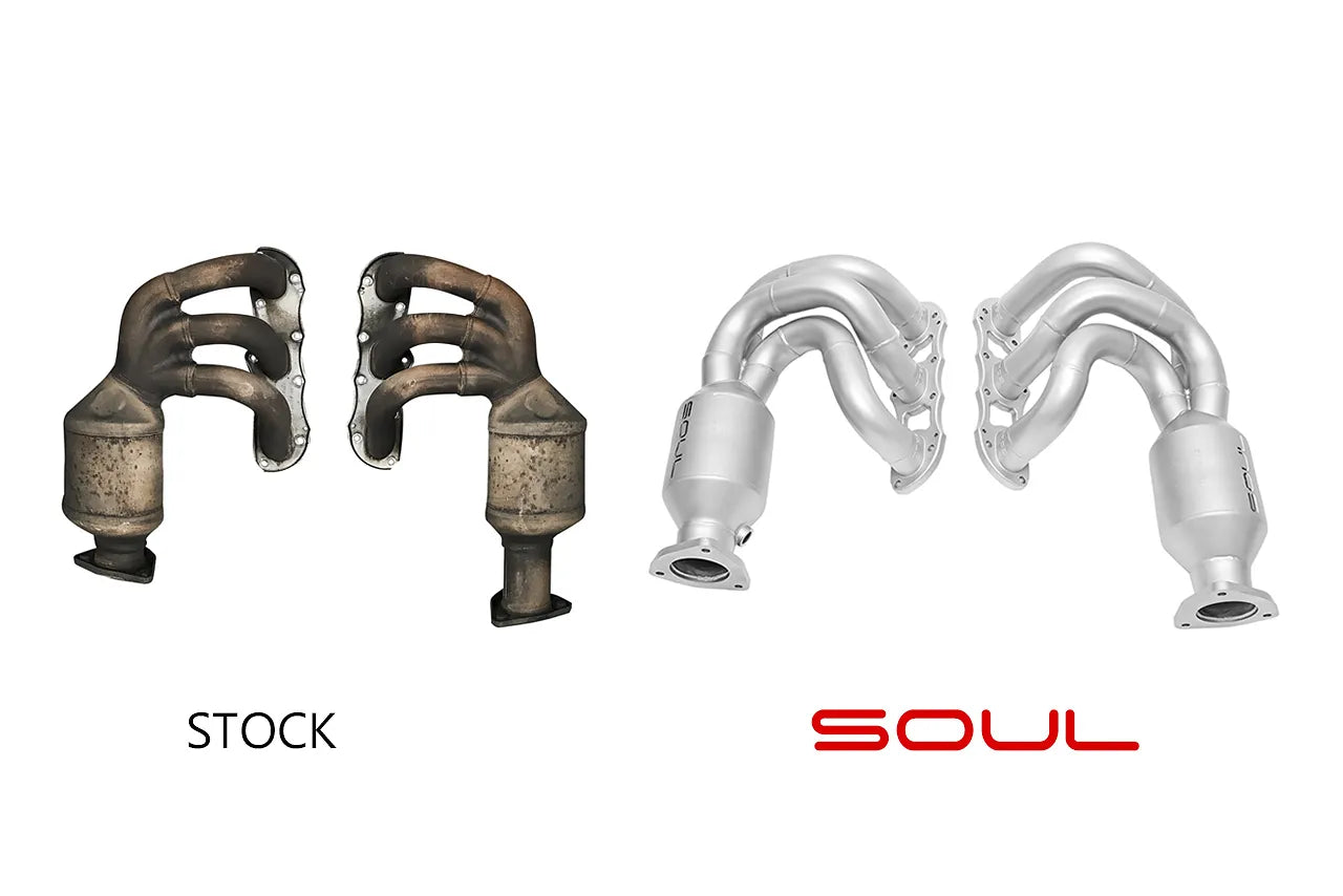 SOUL Long Tube Street Headers Porsche 991.1 Carrera (2012-2016)