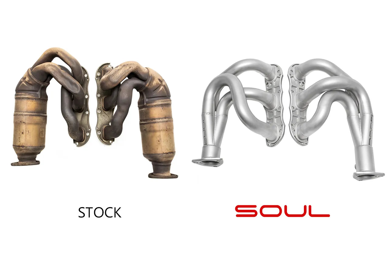 SOUL Long Tube Competition Headers Porsche 997.2 Carrera (2009-2011)