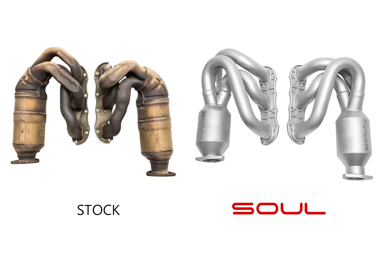 SOUL Long Tube Street Headers Porsche 997.2 Carrera (2009-2011)