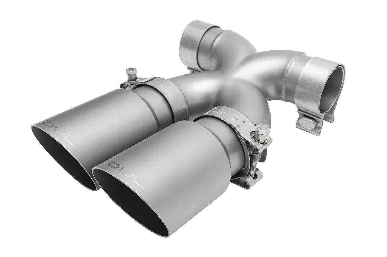 SOUL Bolt-On X-Pipe With Tips Porsche 718 Boxster / Cayman (2017+)