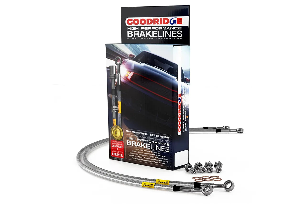 Goodridge Stainless Steel Brake Lines Porsche 987 Boxster / Cayman (2005-2012)