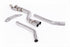 Milltek Non-Resonated 102mm Mid-Pipe BMW G87 M2