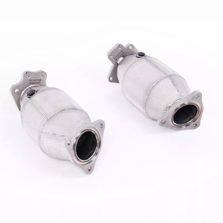 Milltek Sport Cats w/Heat Wrap C8 Corvette (2020+)