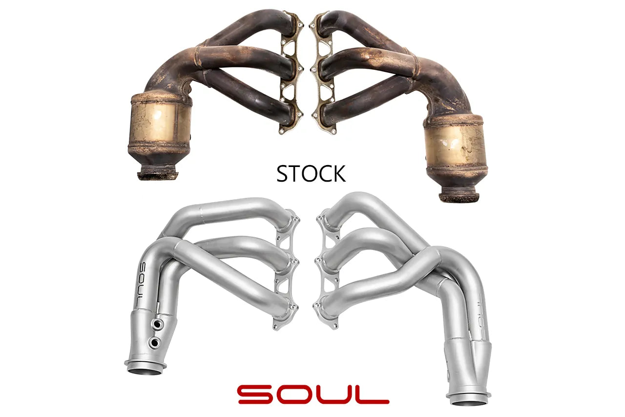SOUL Competition Headers Porsche 991 GT3 / GT3 RS (2014-2019)