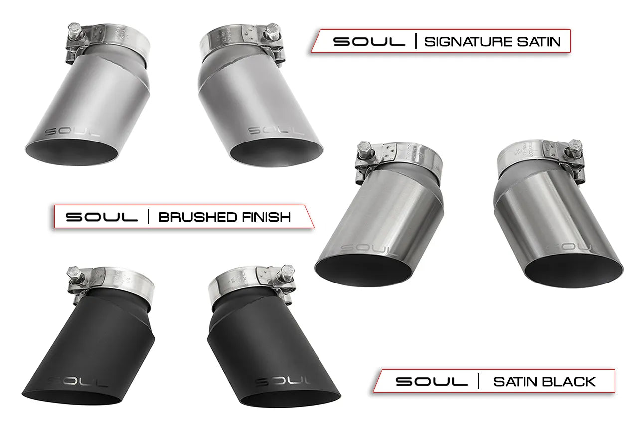 SOUL Sport X-Pipe Exhaust Porsche 997.1 Turbo (2006-2009)