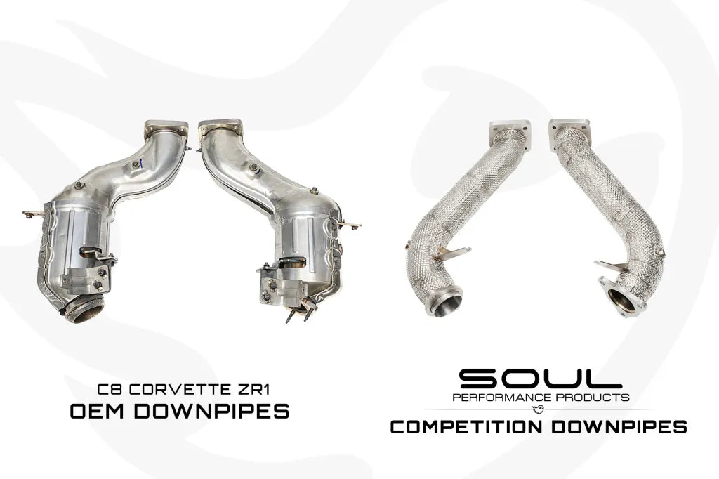 SOUL Competition Downpipes C8 Corvette ZR1