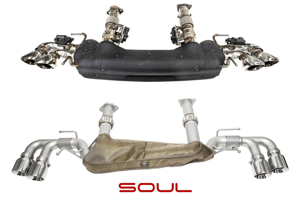 SOUL Chevrolet C8 Corvette Performance Rear Exhaust System