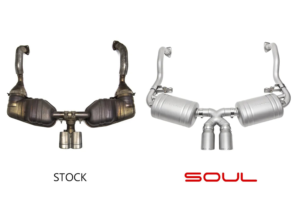 SOUL Porsche 987.1 Boxster / Cayman Performance Exhaust System
