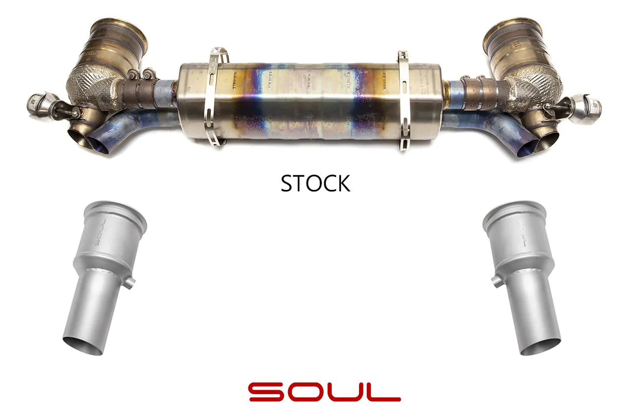 SOUL Competition Race Pipes Porsche 991.2 GT2 RS (2018-2020)