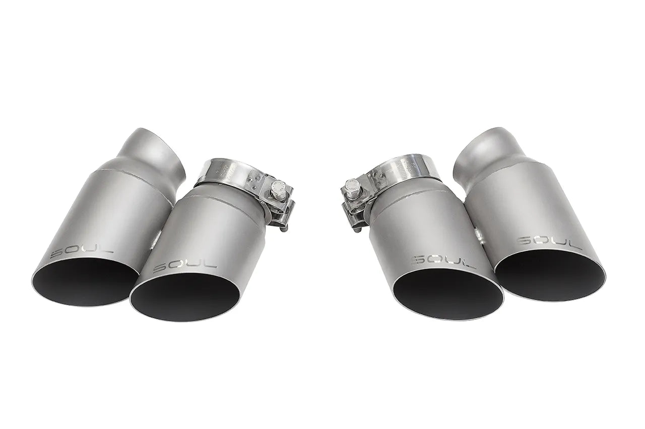 SOUL Exhaust Tips Porsche 991 Turbo (2013-2019)