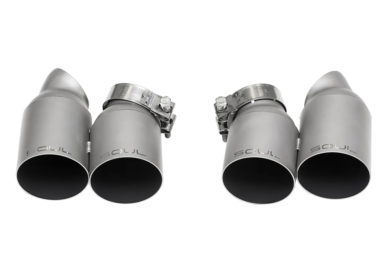 SOUL Exhaust Tips Porsche 991 Turbo (2013-2019)