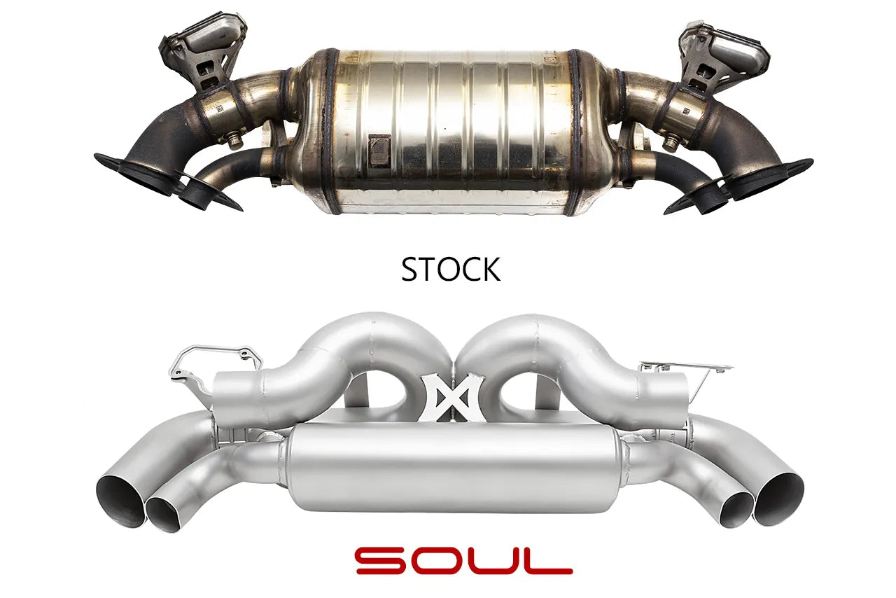 SOUL Valved Exhaust Porsche 992 Carrera (2020+)