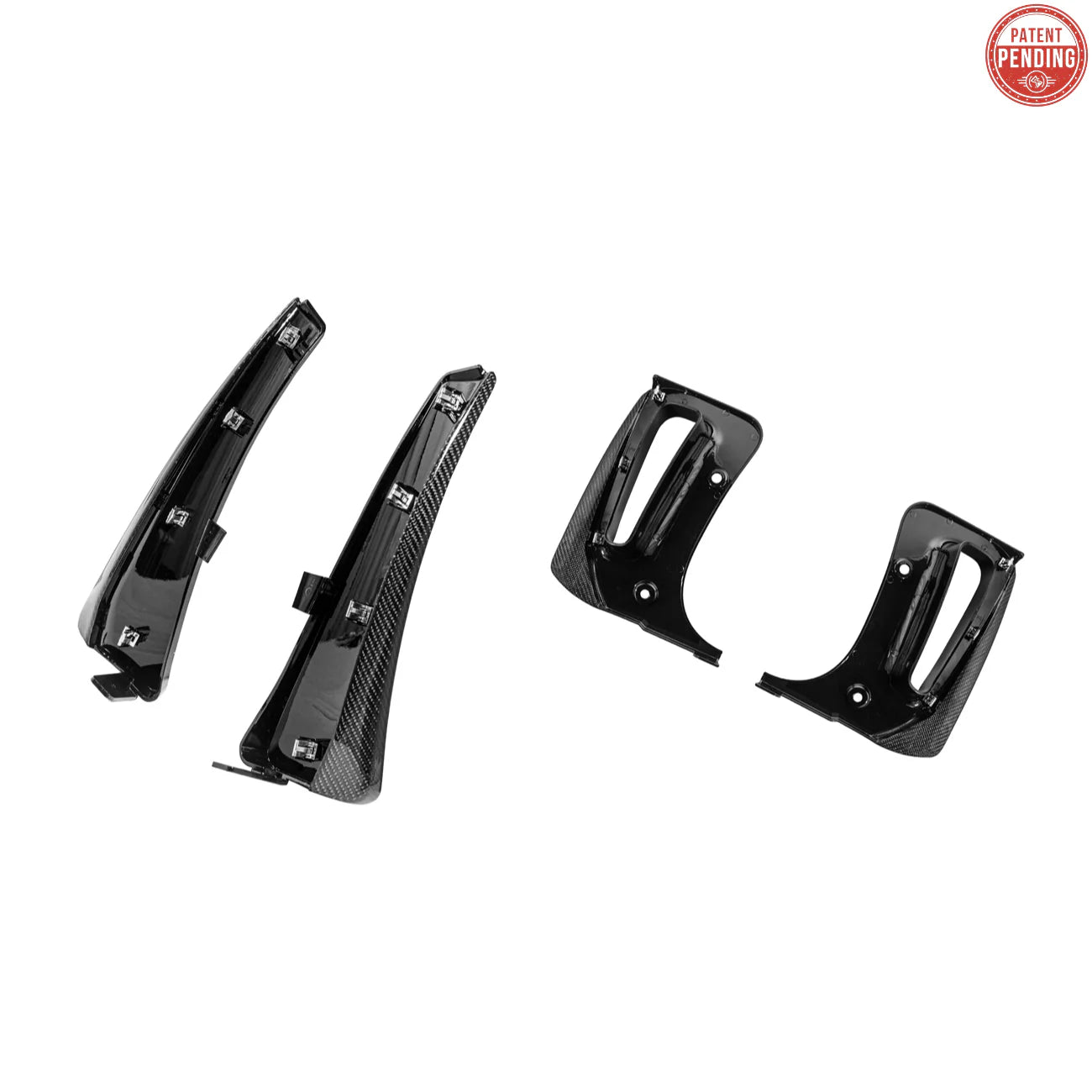 Extreme Online Store XL Extended Splash Guards C8 Corvette E-Ray / Z06 (2023+)