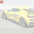 Extreme Online Store XL Extended Splash Guards C8 Corvette E-Ray / Z06 (2023+)