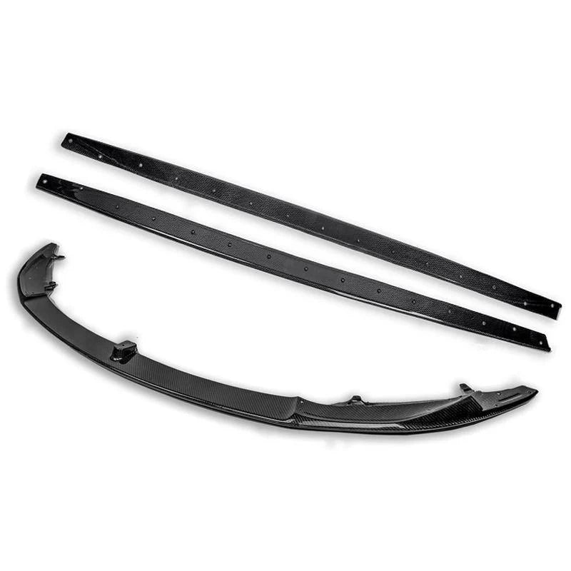 Extreme Online Store Carbon Fiber Front Splitter & Side Skirts BMW F80 M3