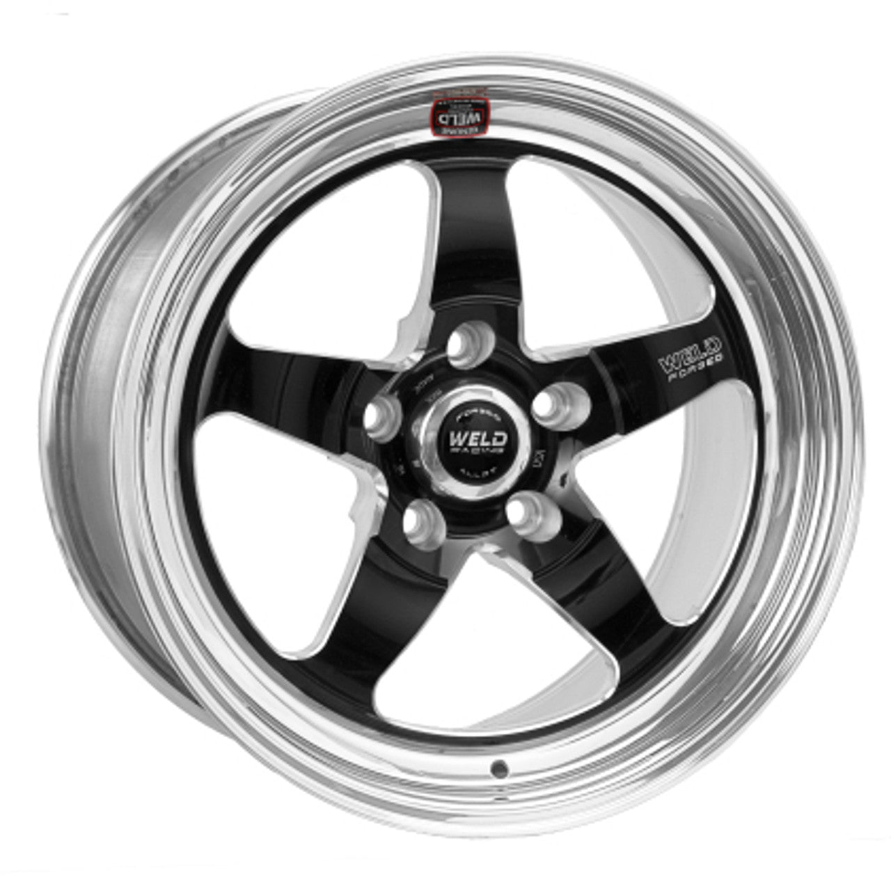 Weld 17x11 S71 Black Rear Wheel C6 / C7 Corvette Grand Sport / Z06 / ZR1 (2006-2019)