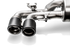 Akrapovic Evolution Tail Pipe Set (Carbon) BMW F90 M5