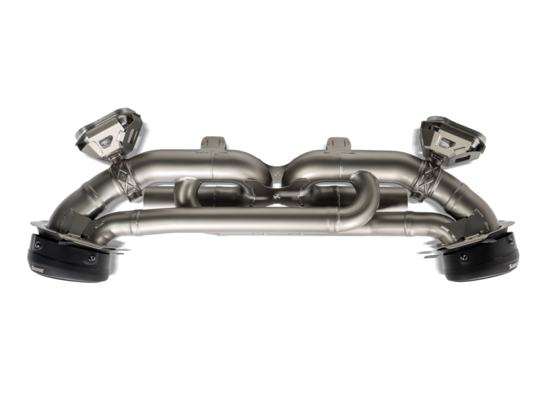 Akrapovic Titanium Slip-On Race Line Exhaust Porsche 992 Carrera (2019+)
