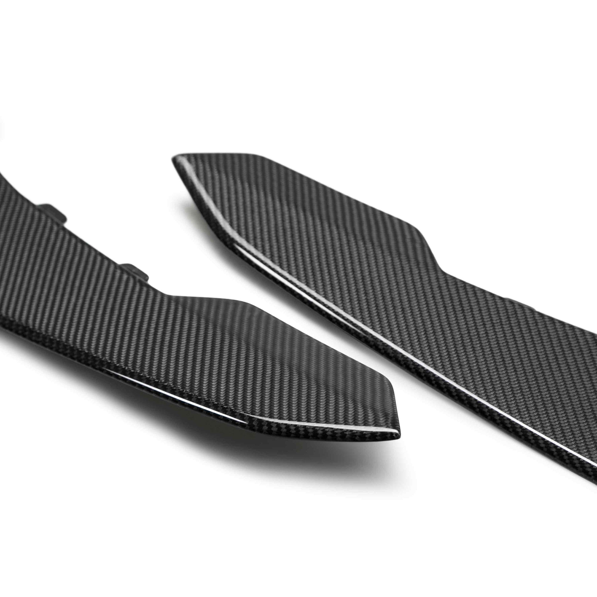 Anderson Composites Carbon Fiber Front Bumper Canards Camaro ZL1 1LE (2017-2024)