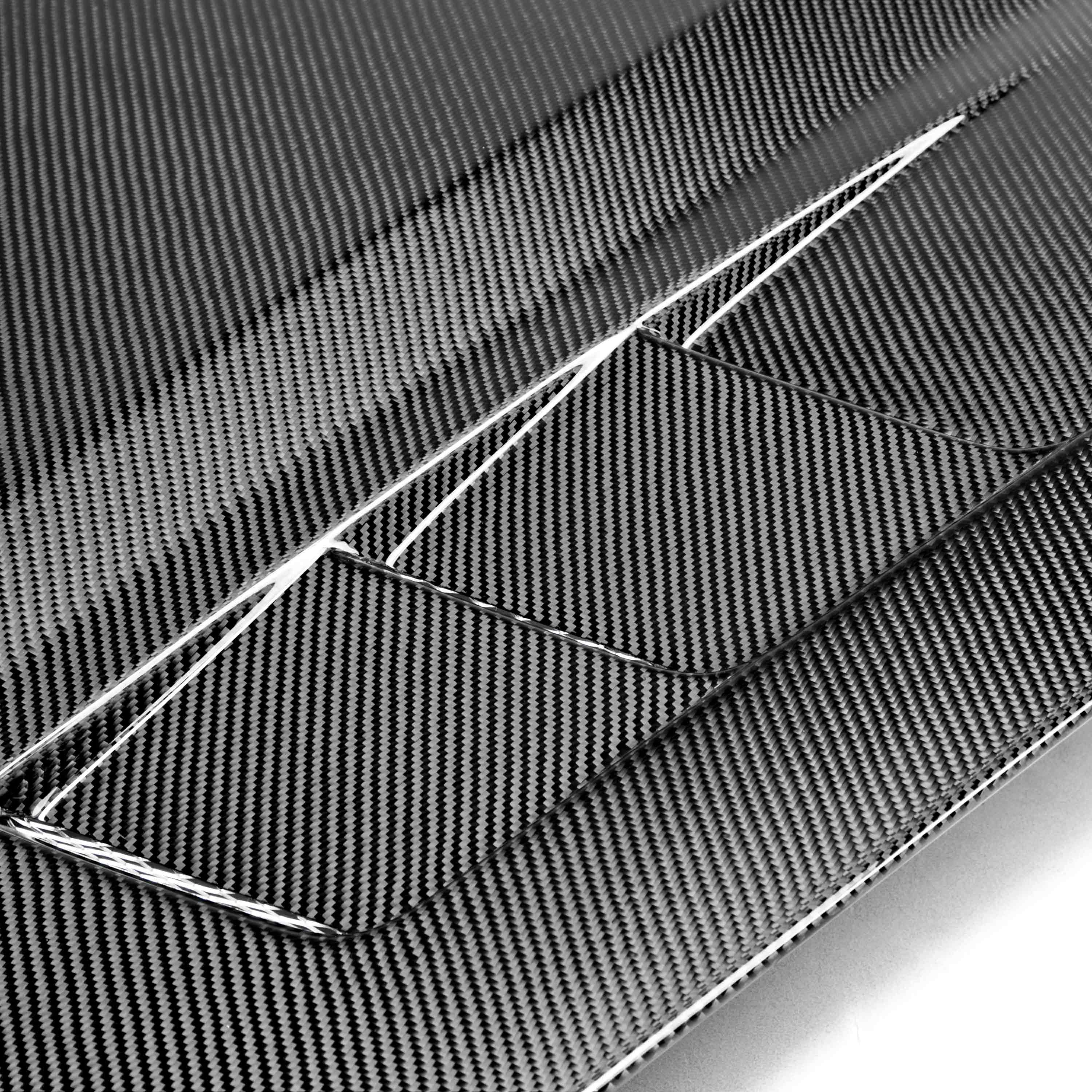 Anderson Composites Type-TS Carbon Fiber Hood C6 Corvette (2005-2013)