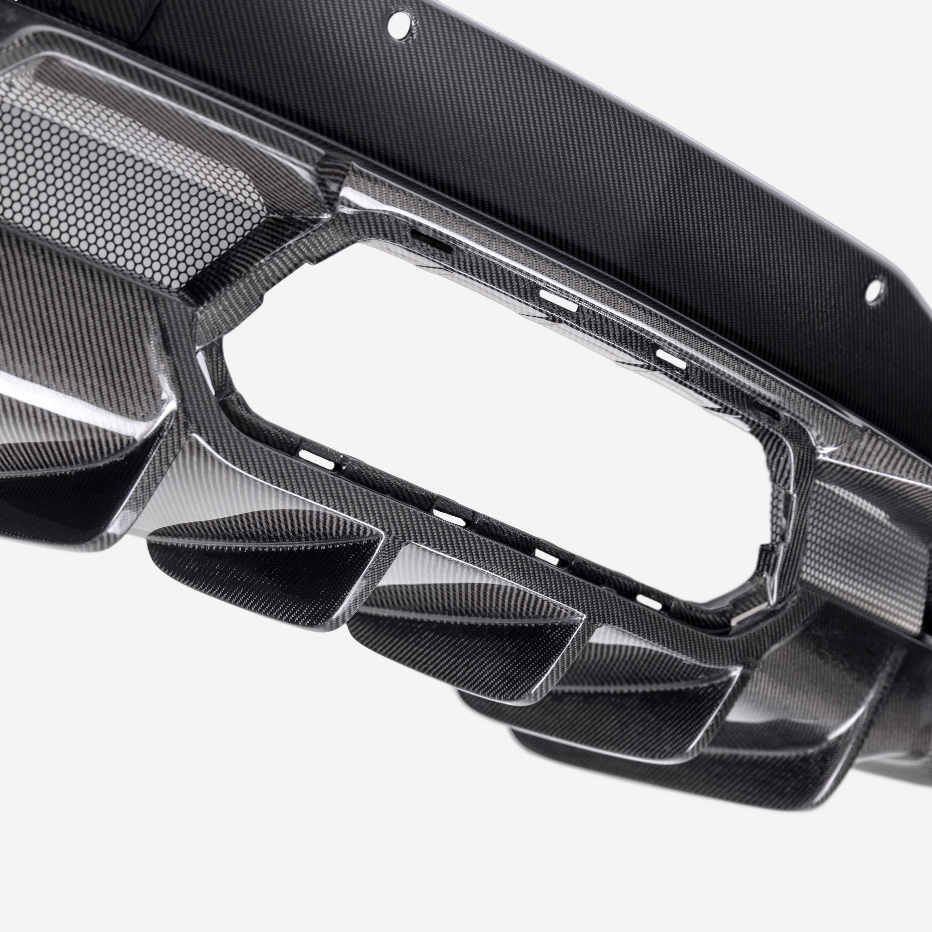 Anderson Composites Type-AZ Carbon Fiber Rear Diffuser C8 Corvette Z06 (2023+)