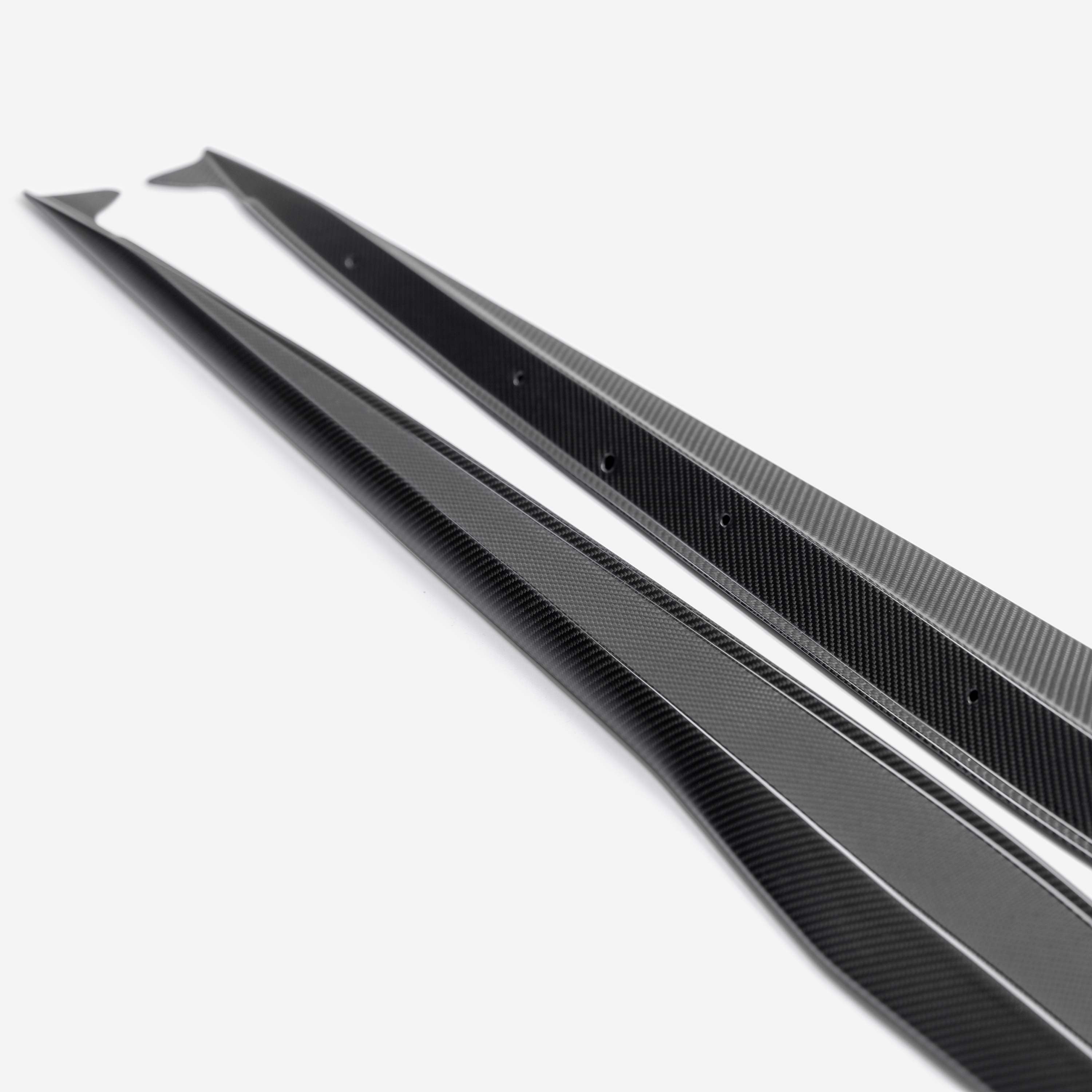 Anderson Composites Carbon Fiber Side Rocker Extensions C8 Corvette E-Ray / Z06 (2023+)