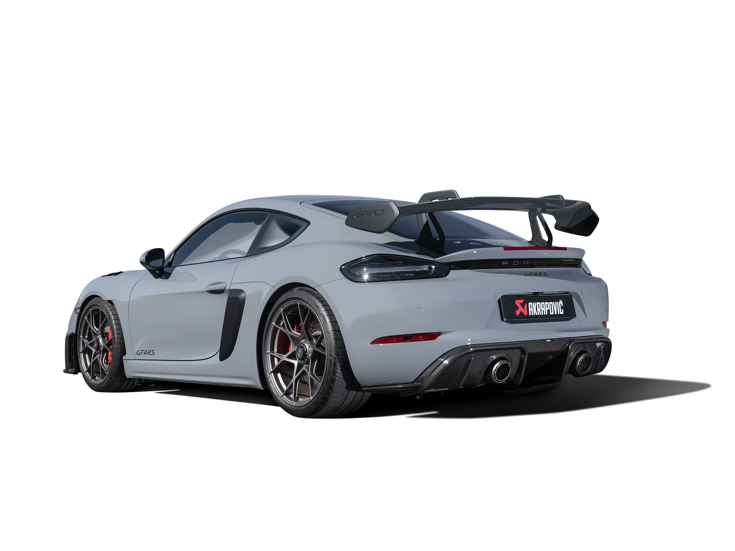 Akrapovic Titanium Slip-On Race Line Exhaust Porsche 718 Spyder RS / GT4 RS (2022+)