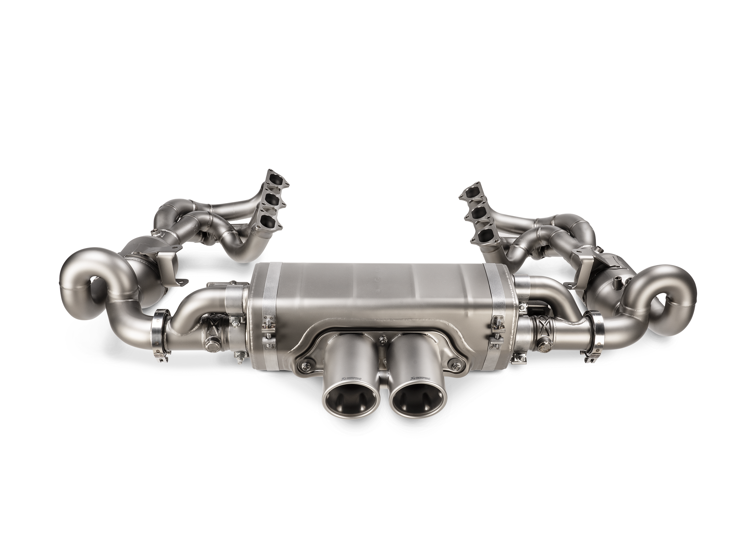 Akrapovic Titanium Slip-On Race Line Exhaust Porsche 992 GT3 / GT3 RS (2022+)