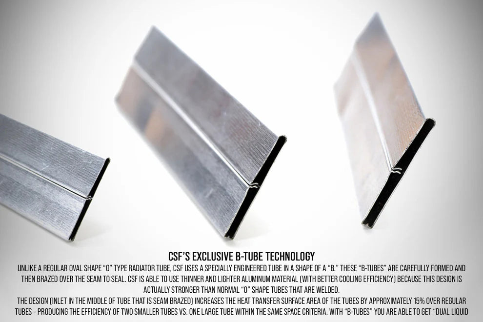 CSF Right Side Radiator Porsche 996 / 997 Turbo (2002-2012)