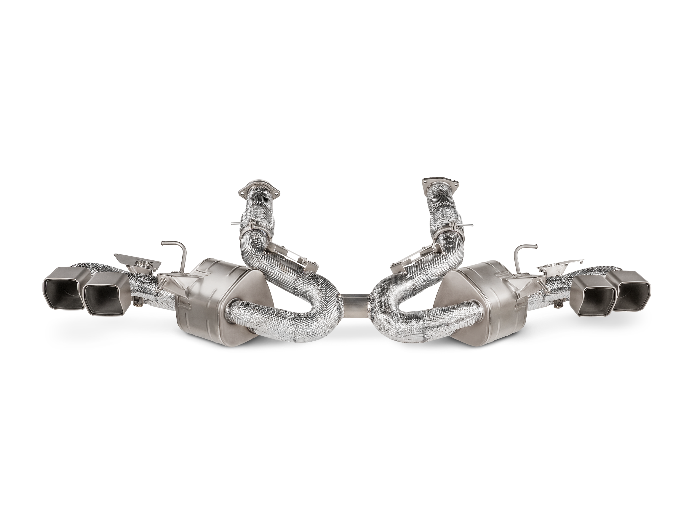 Akrapovic Titanium Slip-On Exhaust C8 Corvette (2020+)