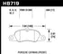 Hawk DTC-60 Front Brake Pads Porsche 981 / 718 Boxster / Cayman / 997.2 Carrera