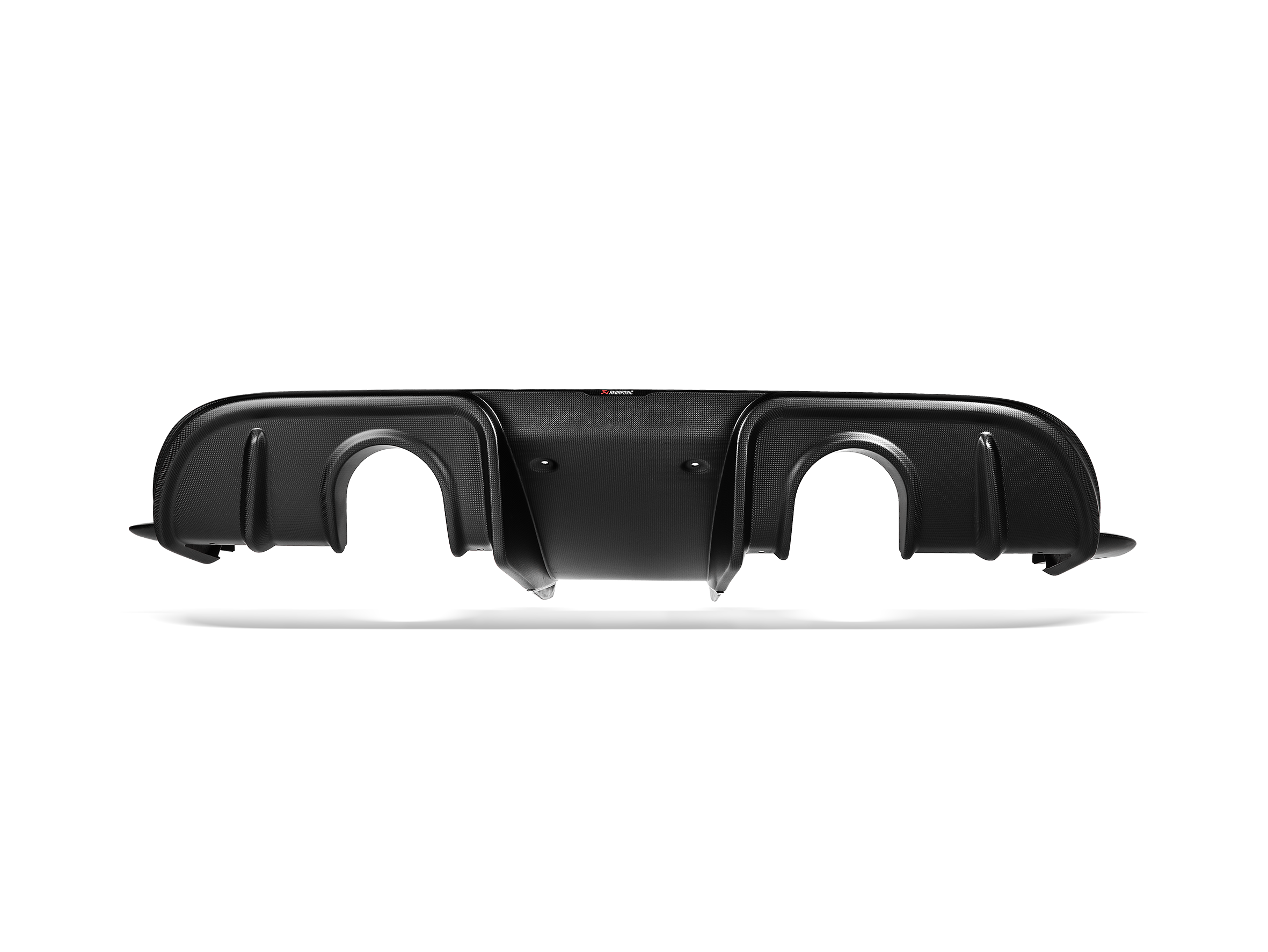 Akrapovic Matte Carbon Fiber Rear Diffuser Porsche 718 GT4 RS / Spyder RS