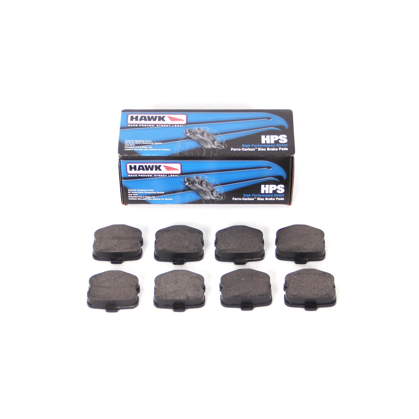 Hawk HPS Rear Brake Padlets C6 Corvette Grand Sport / Z06 (2006-2012)