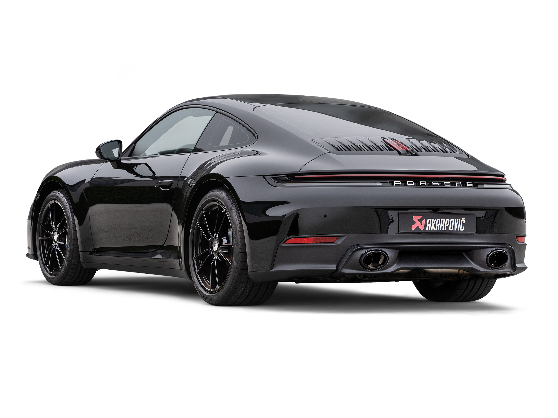 Akrapovic Titanium Slip-On Line Exhaust Porsche 992.2 Carrera (2025+)