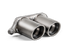 Akrapovic Tail Pipe Set (Titanium) Porsche 991.2 GT3