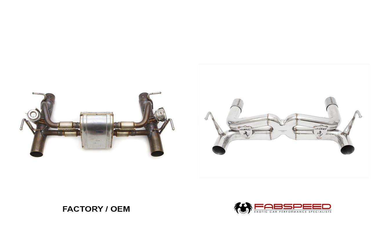 Fabspeed Supersport X-Pipe Ferrari 488GTB / Spider