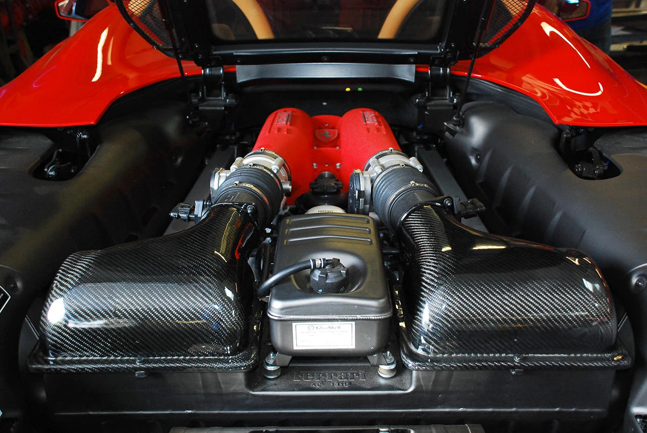 Fabspeed Carbon Fiber Airbox Covers Ferrari F430 (2005-2009)