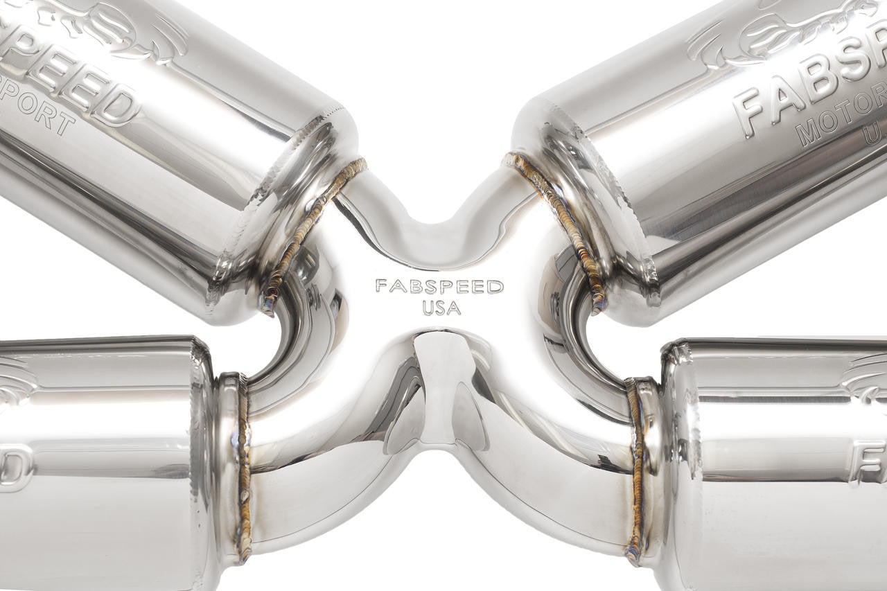 Fabspeed Valvetronic Supersport X-Pipe Exhaust Lamborghini Gallardo LP550 / LP560 / LP570 (2009-2013)