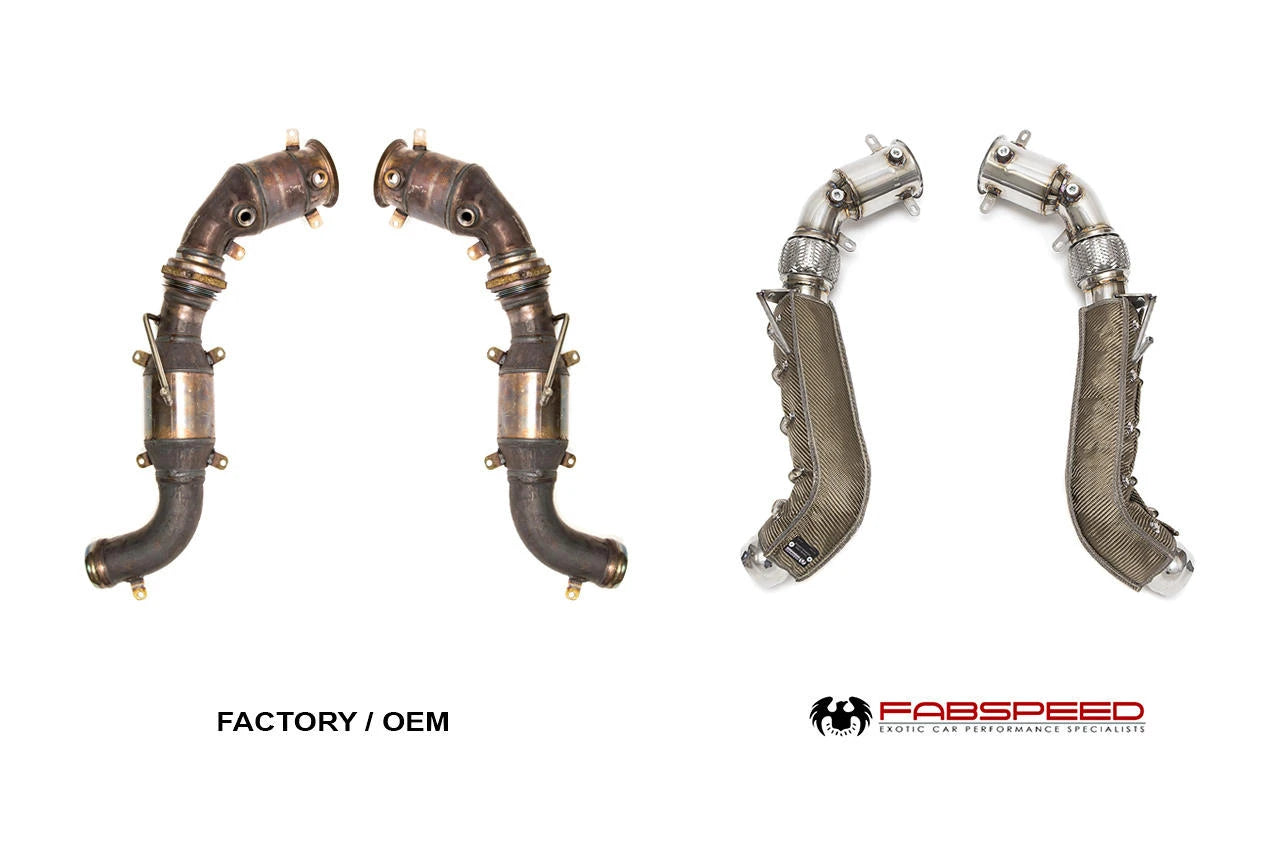 Fabspeed Competition Link Pipes McLaren 570S / 570GT / 540C