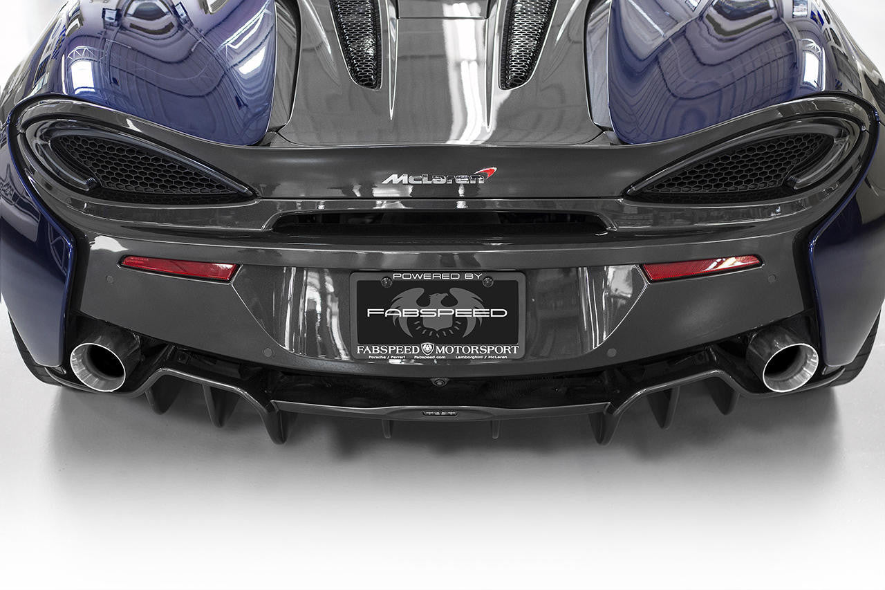 Fabspeed Deluxe Bolt-On 4.5" Titanium Tips McLaren 570S / 570GT / 540C