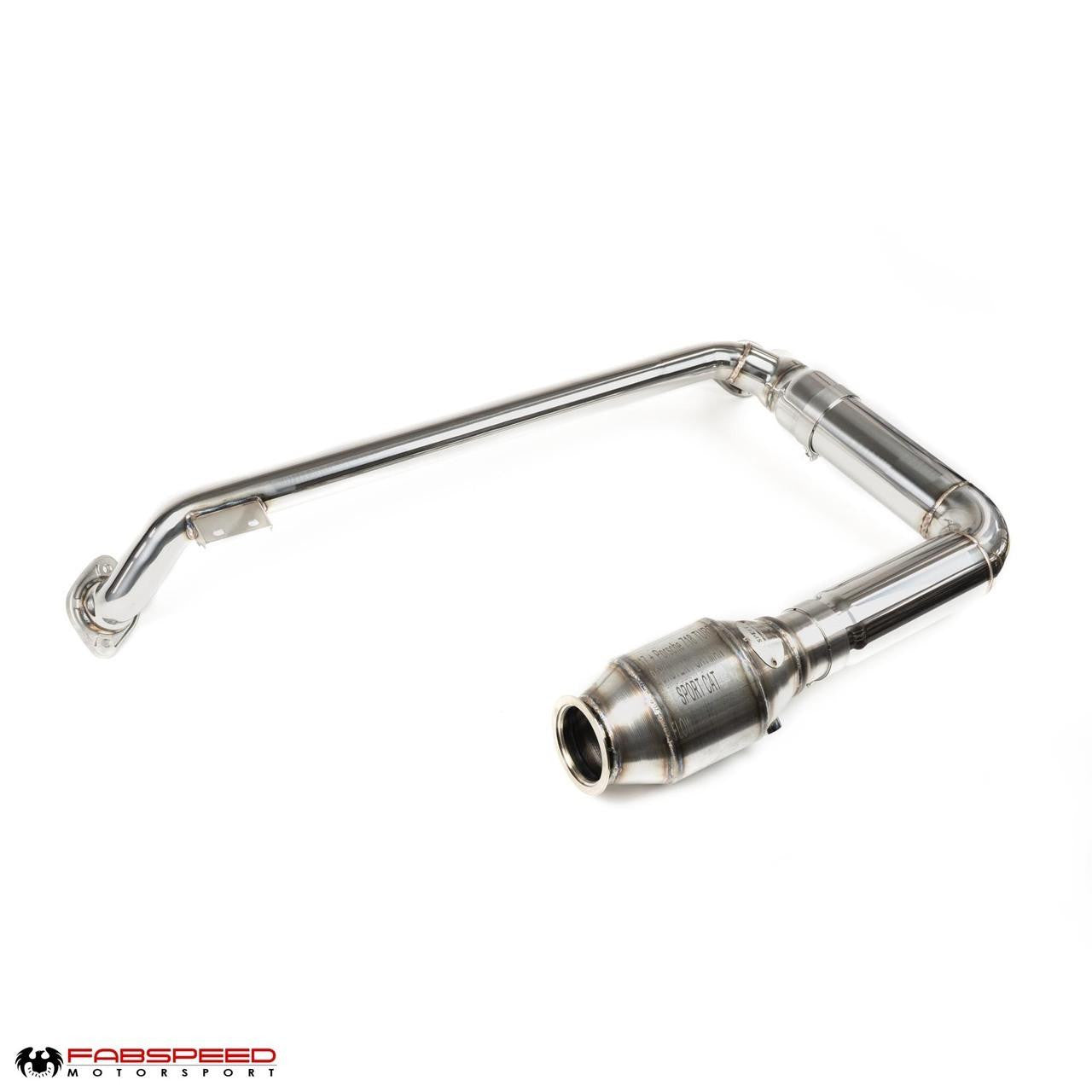 Fabspeed Sport Cat Downpipe Porsche 718 Boxster / Cayman (2017+)