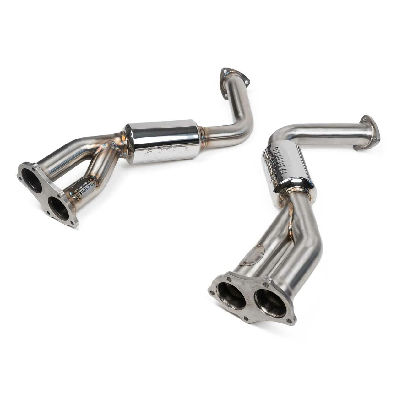 Fabspeed Over Axle Link Pipes Porsche 718 GT4 / Spyder / GTS 4.0L (2020+)