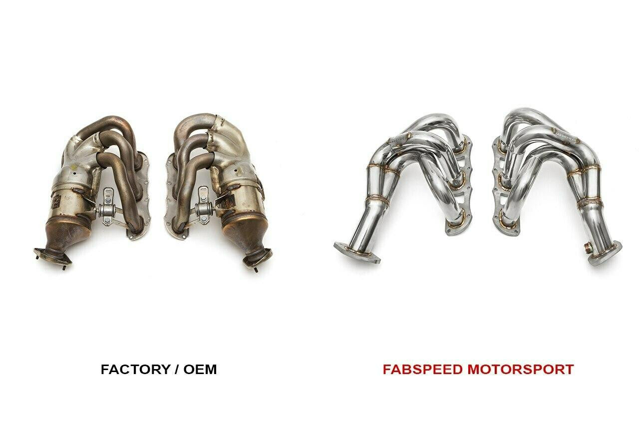 Fabspeed Race Headers Porsche 981 Boxster Spyder / GT4 (2016)