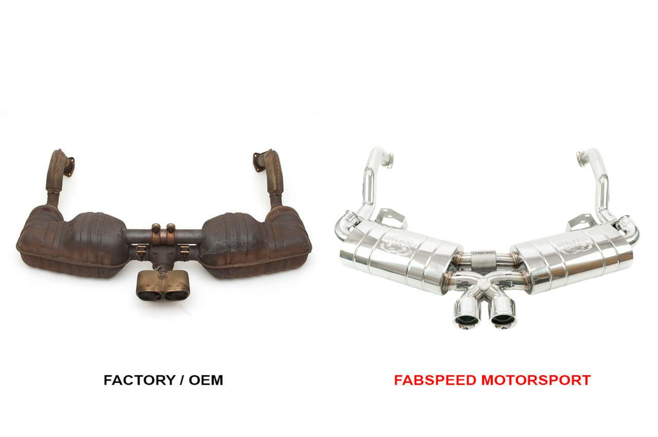Fabspeed Maxflo Exhaust Porsche 987 Boxster / Cayman (2005-2008)